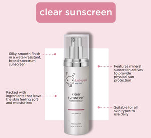 Clear Sunscreen by JUVIVE